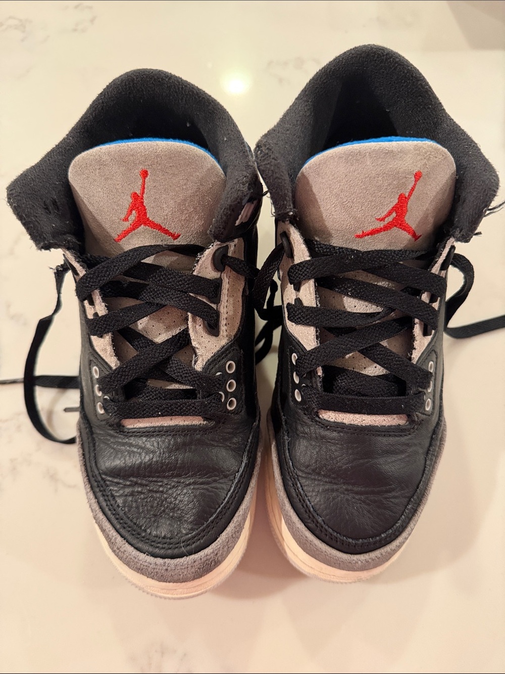 kids air jordan retro 3 rare air size 3.5